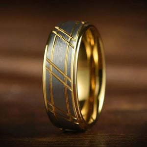 Bagues Iron Soul Homme Anneau Large Multicolore Collection - bague homme GoHappy