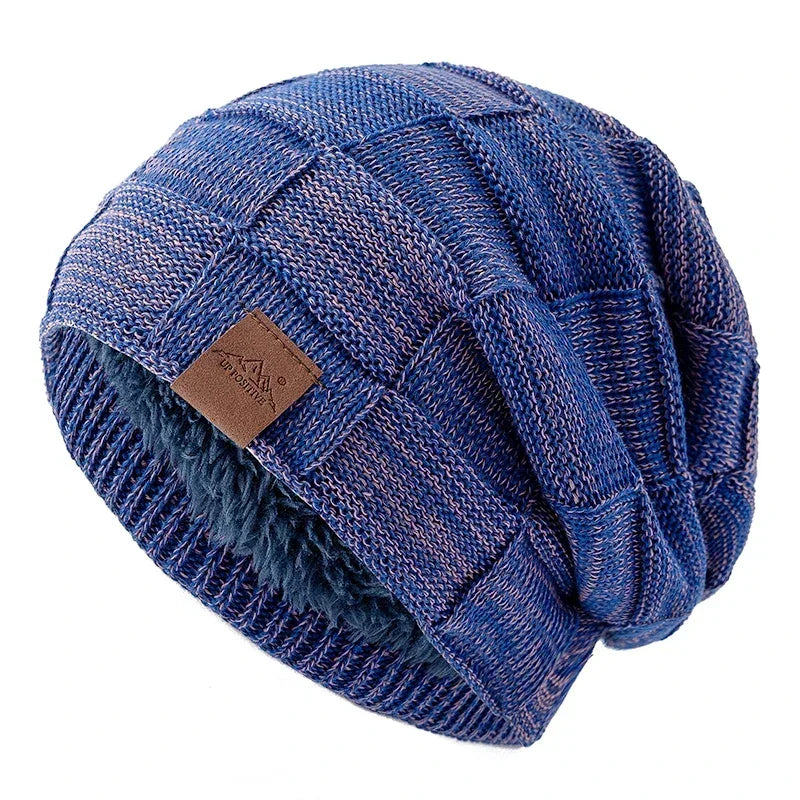 Bonnet d’Hiver Femme à Maille Mélangée - Style Casual et Chaleur Assurée - bonnet hiver GoHappy