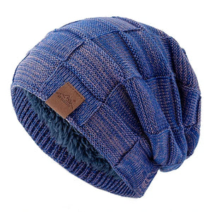 Bonnet d’Hiver Femme à Maille Mélangée - Style Casual et Chaleur Assurée - bonnet hiver GoHappy