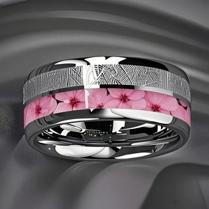 Nature Mood bague unisexe 8 mm - bague GoHappy
