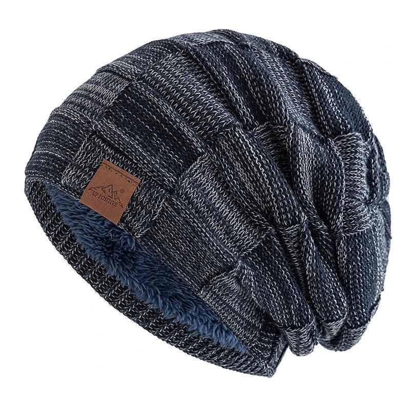 Bonnet d’Hiver Femme à Maille Mélangée - Style Casual et Chaleur Assurée - bonnet hiver GoHappy
