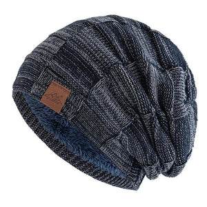 Bonnet d’Hiver Femme à Maille Mélangée - Style Casual et Chaleur Assurée - bonnet hiver GoHappy