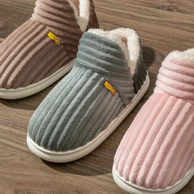 Pantoufles ultra-douces Cocooning - Hiver Confort Homme & Femme - pantoufles GoHappy