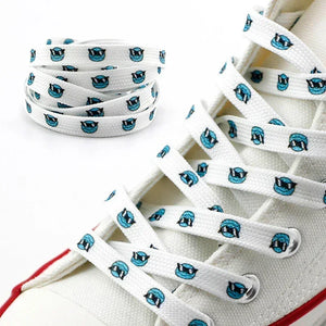 Lacets plats fun motifs cartoon sneakers originales - lacets de sneakers GoHappy