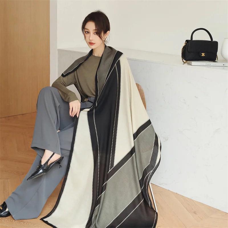 64 Foulards en Coton Look Décontracté et Chic - foulard GoHappy