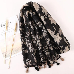 64 Foulards en Coton Look Décontracté et Chic - foulard GoHappy