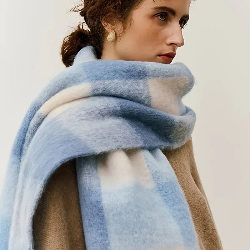 Echarpe Douce Rainbow Hiver - Cachemire et Style Bohème - écharpe GoHappy