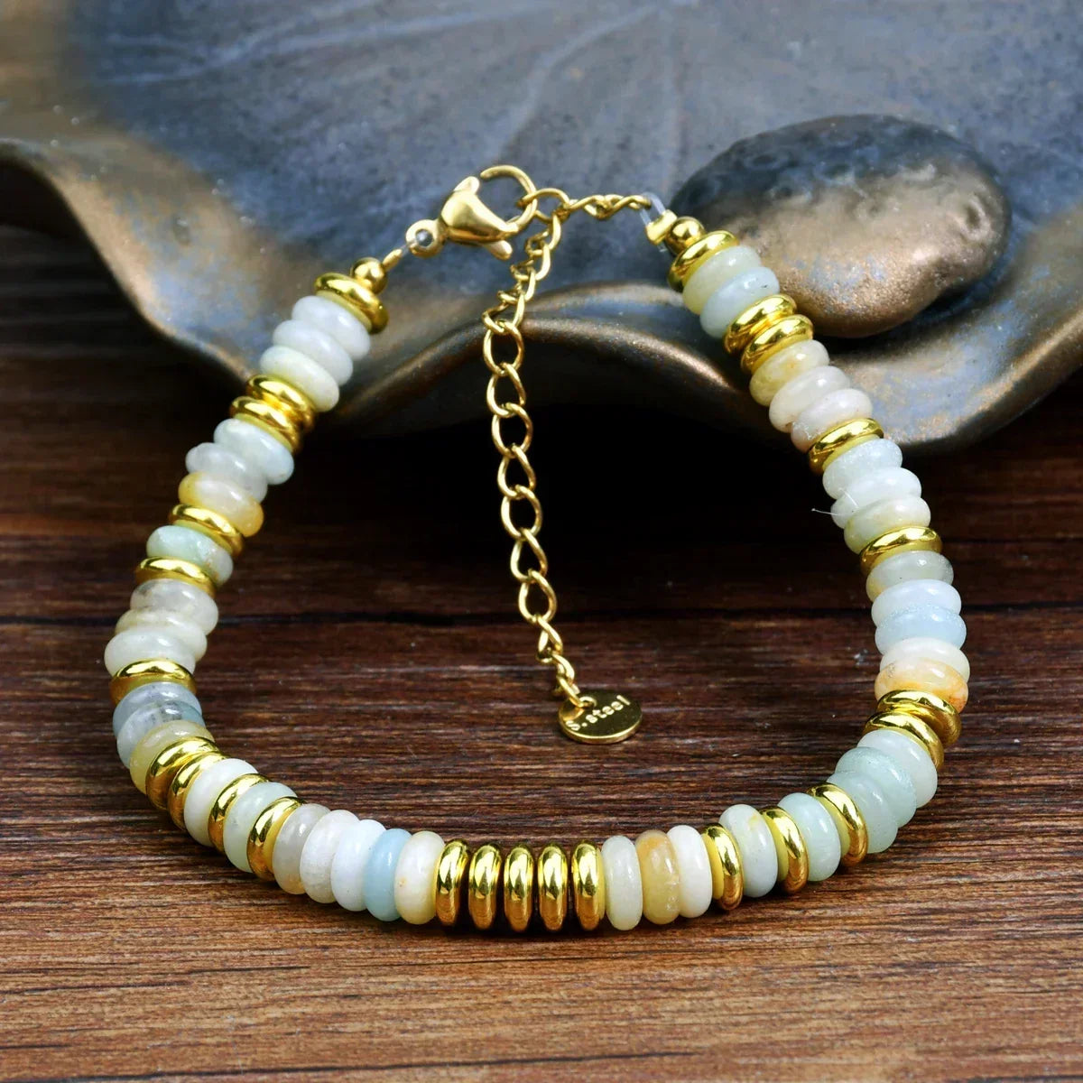 Good Vibes bracelet femme pierres naturelles colorées - bracelet femme GoHappy