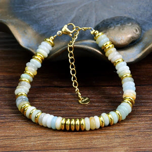 Good Vibes bracelet femme pierres naturelles colorées - bracelet femme GoHappy