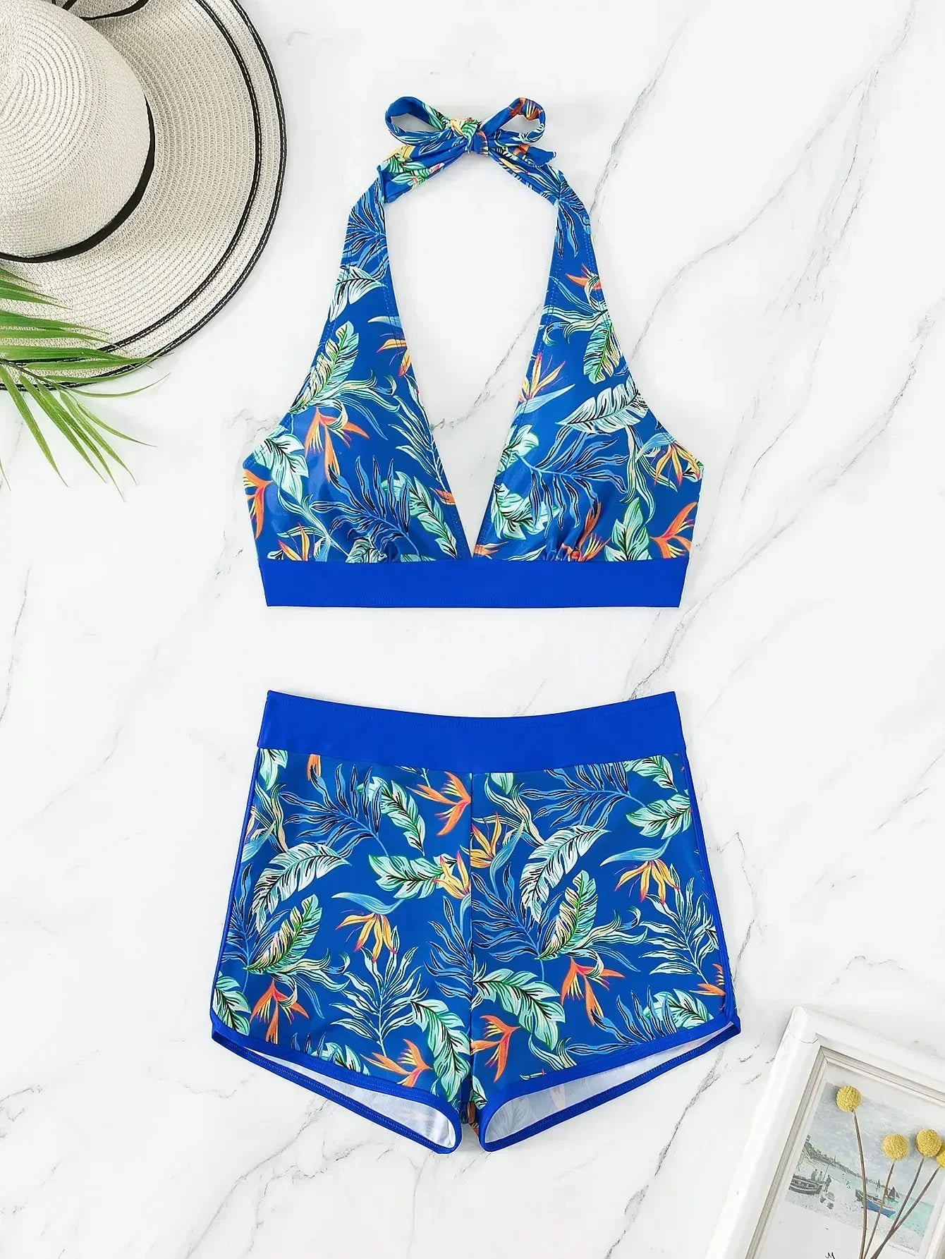 Maillot de bain Exotica fleur bikini - maillot de bain GoHappy