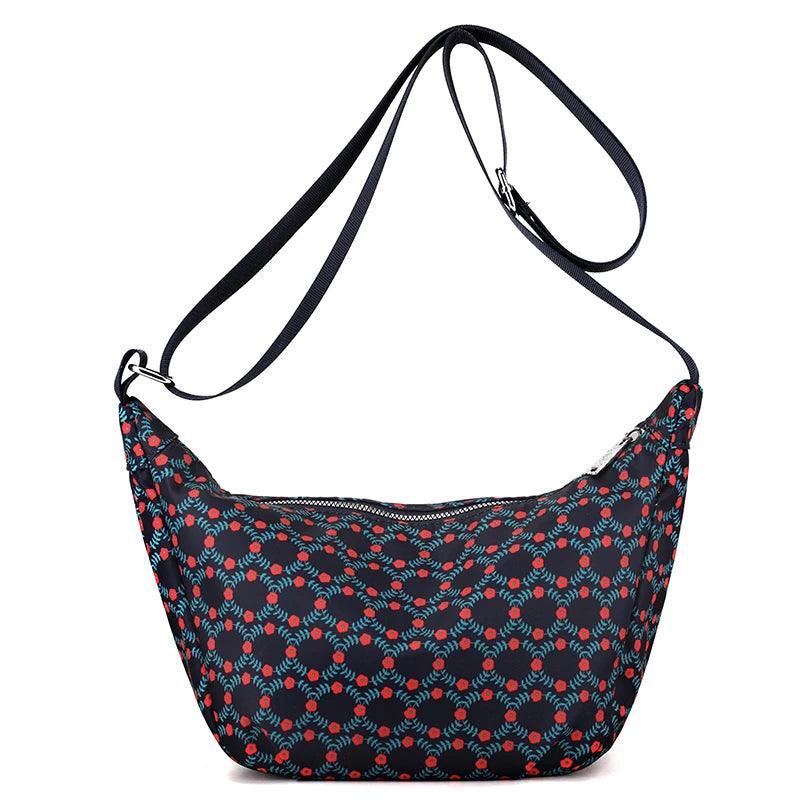 Sac à Bandoulière Motif Floral pour Femme - Style Élégant et Compact - Sac à main GoHappy