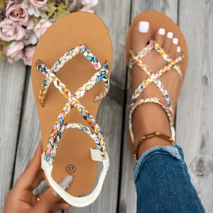 Milos Breeze sandales plates femme bohème - sandales femme GoHappy