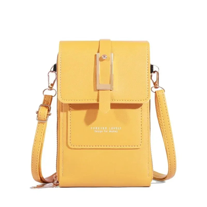 Pochette tactile smartphone et portefeuille avec bandoulière - pochette smartphone GoHappy