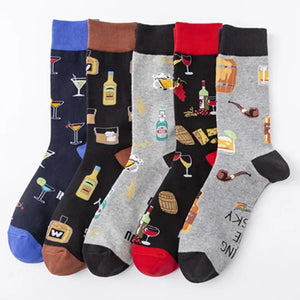 Chaussettes Fun et Originales Homme (Taille Unique 37-43) - chaussettes homme GoHappy