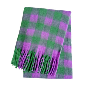 Echarpe Douce Rainbow Hiver - Cachemire et Style Bohème - écharpe GoHappy