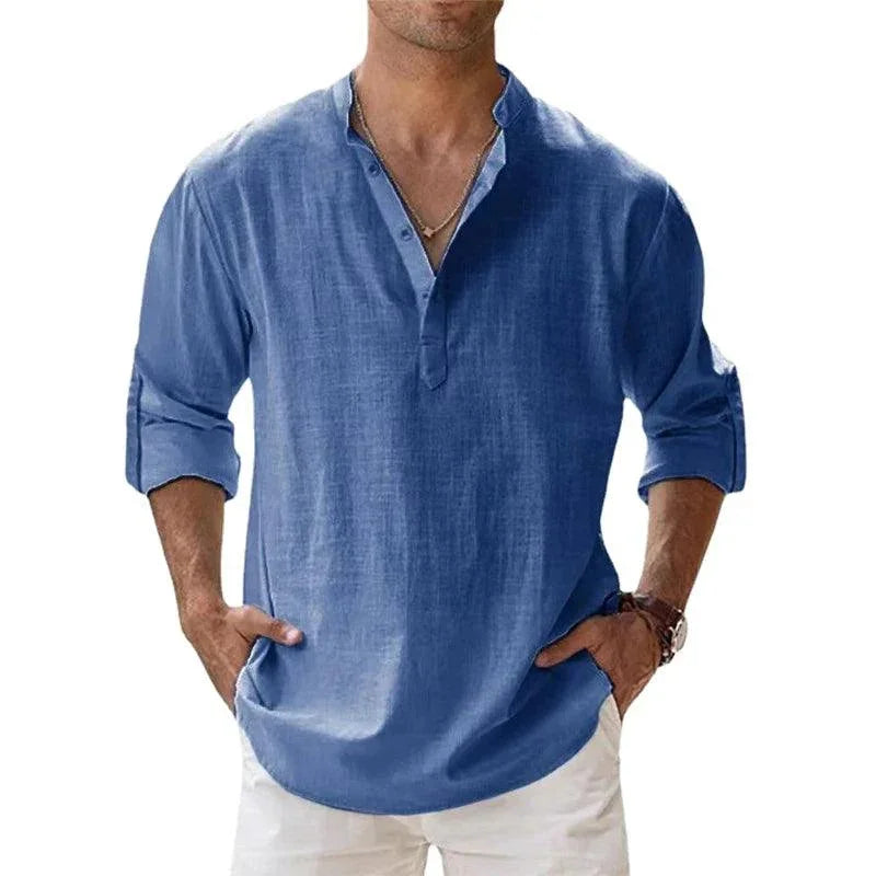 Chemise Évasion en Lin & Coton - Chemises GoHappy