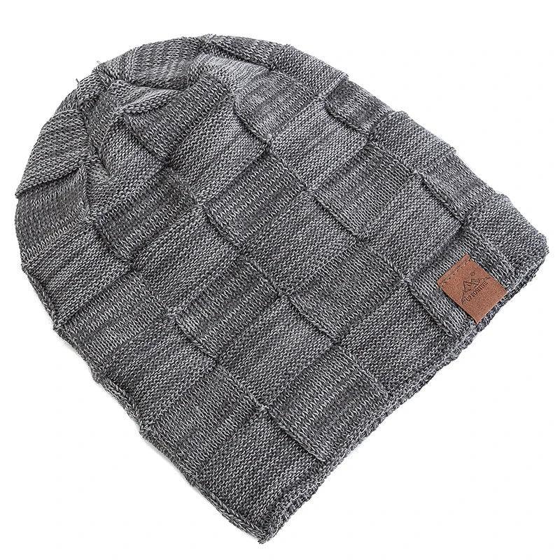 Bonnet d’Hiver Femme à Maille Mélangée - Style Casual et Chaleur Assurée - bonnet hiver GoHappy