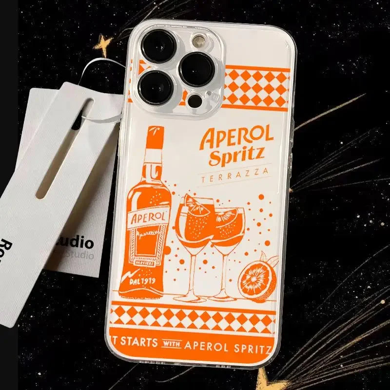 Coque iPhone Aperol Spritz Terrazza