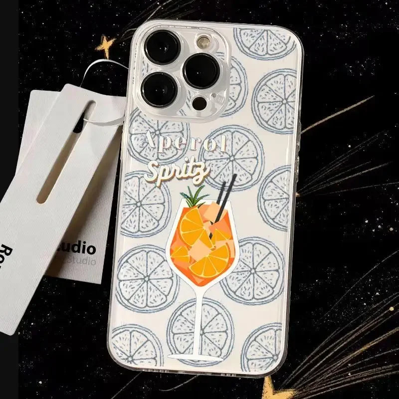 Coque iPhone Aperol Spritz Riviera