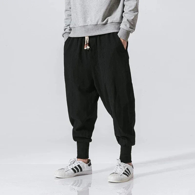Zen Loop pantalon sarouel homme streetwear décontracté - Bas de pantalon GoHappy