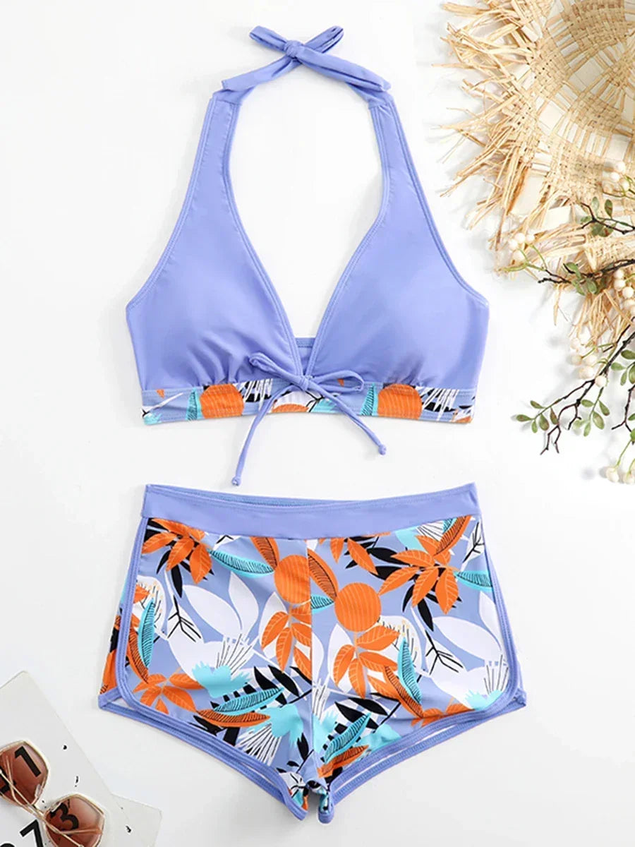 Maillot de bain Exotica fleur bikini - maillot de bain GoHappy