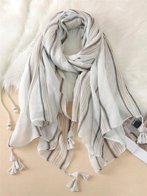 64 Foulards en Coton Look Décontracté et Chic - foulard GoHappy