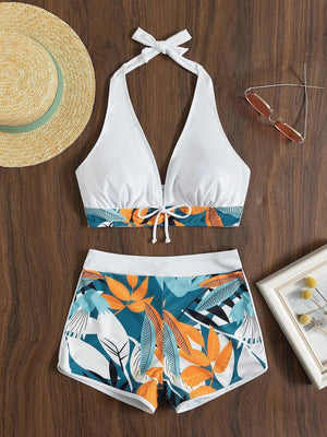 Maillot de bain Exotica fleur bikini - maillot de bain GoHappy