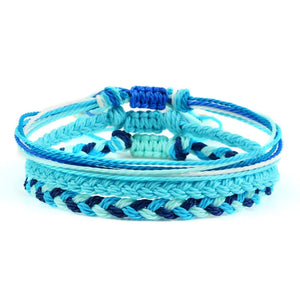 Bracelet Lhassa sable cordon tressé porte-bonheur réglable - bracelets amitié GoHappy