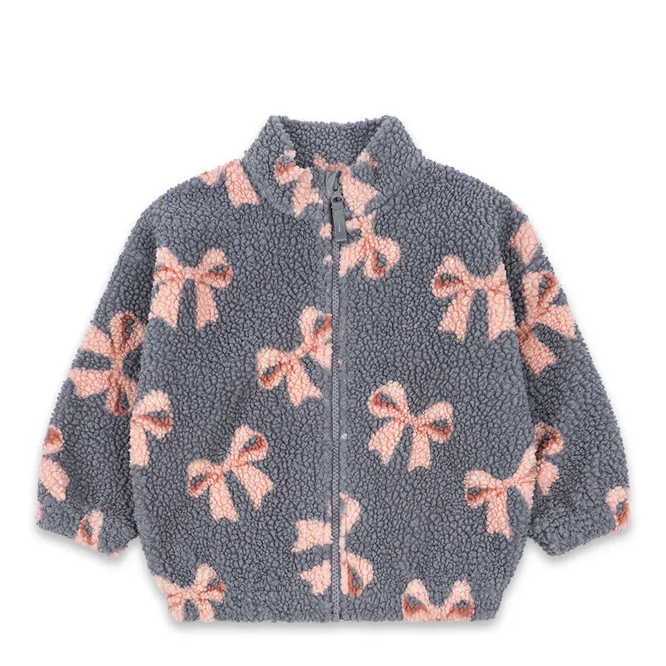 Veste Polaire Enfant Motifs Cartoon Laine Agneau 18 mois à 9 Ans