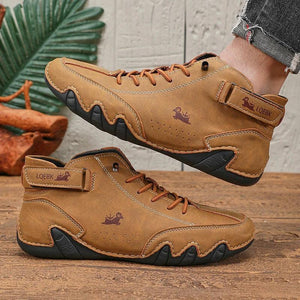 Sahara Walk chaussures montantes cuir souple homme - chaussures homme GoHappy