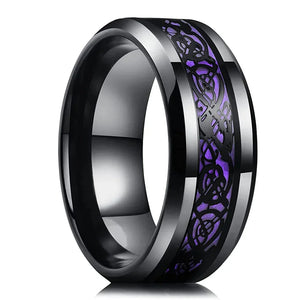 Bagues Iron Soul Homme Anneau Large Multicolore Collection - bague homme GoHappy