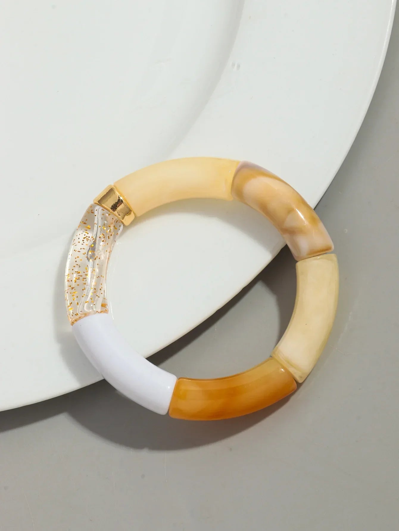 Bracelets acryliques bohème femme – 28 modèles colorés à mixer