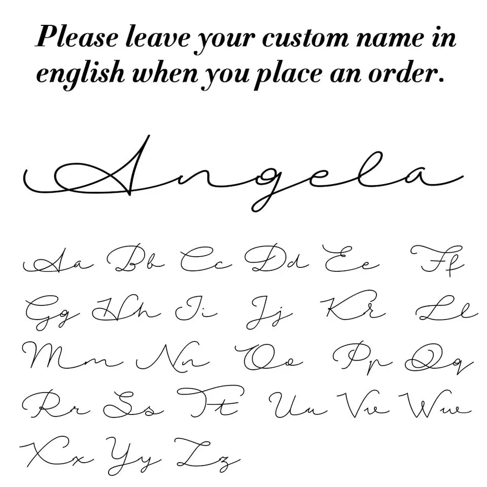 Collier Prénom sur Mesure Femme Or Argent Bijou Romantique Chic