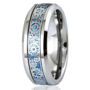Bague Anneau NewStyle STEAMPUNK Acier - Bijoux GoHappy