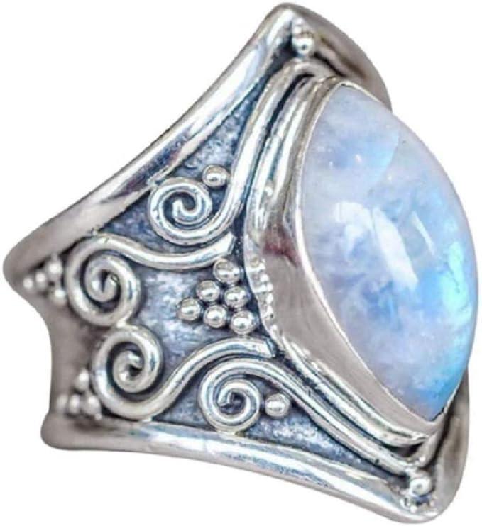 Bague Aphrodite en Pierre de Lune - Bijoux GoHappy