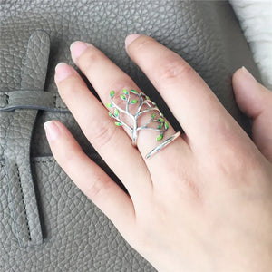 bague-arbre-de-vie-argent-s925 - GoHappy