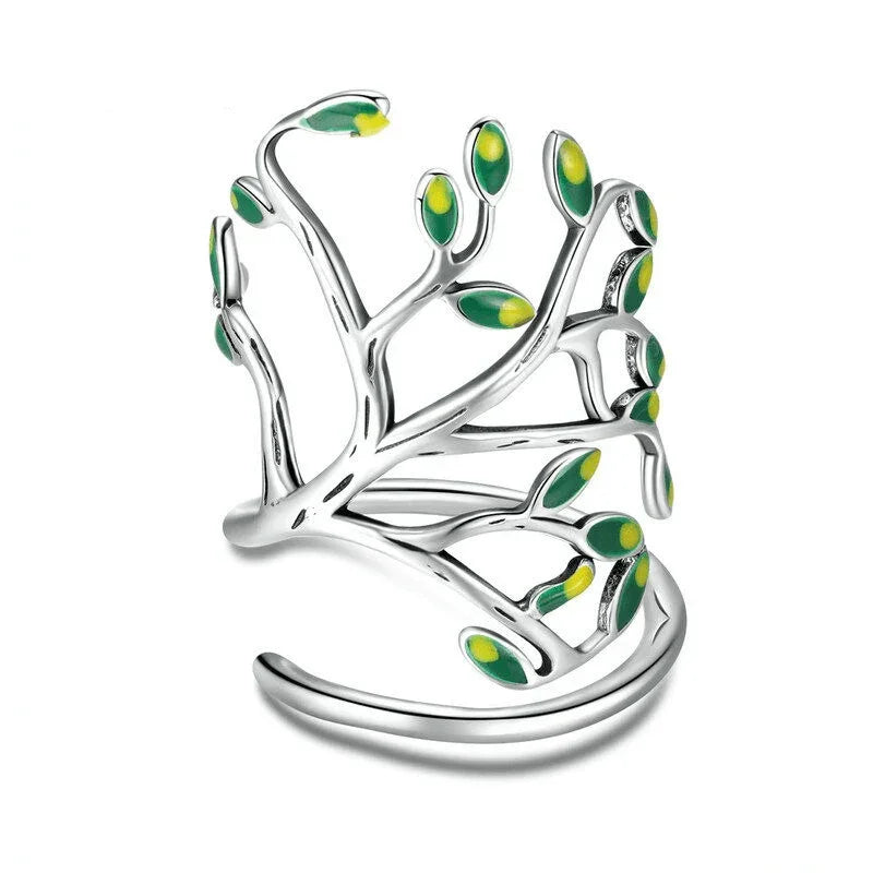 Bague Arbre de Vie argent S925 - Bijoux GoHappy