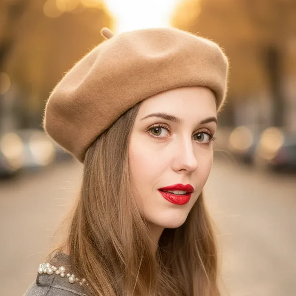 Béret Belle France pour Femme - Beret GoHappy