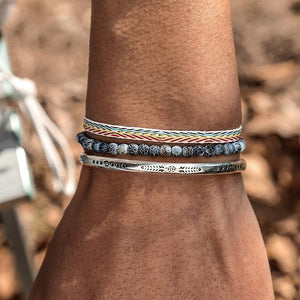 Bracelet 3pcs PEACE - Bijoux GoHappy