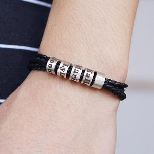 Bracelets Famille Prénoms à personnaliser - Bijoux GoHappy
