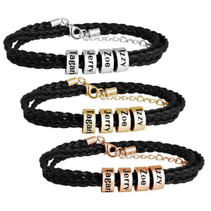 Bracelets Famille Prénoms à personnaliser - Bijoux GoHappy