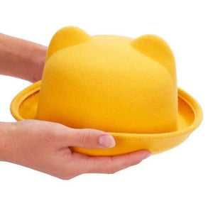 Chapeau feutrine Oreilles de Chat - chapeau GoHappy