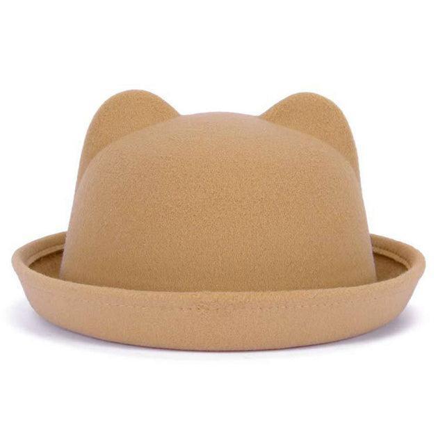 Chapeau feutrine Oreilles de Chat - chapeau GoHappy
