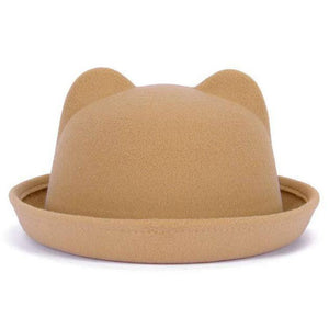 Chapeau feutrine Oreilles de Chat - chapeau GoHappy
