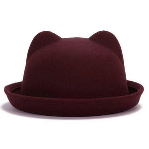 Chapeau feutrine Oreilles de Chat - chapeau GoHappy