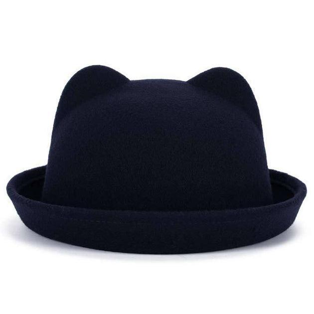 Chapeau feutrine Oreilles de Chat - chapeau GoHappy