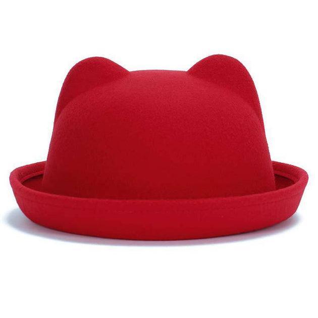 Chapeau feutrine Oreilles de Chat - chapeau GoHappy