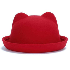 Chapeau feutrine Oreilles de Chat - chapeau GoHappy