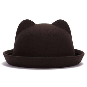 Chapeau feutrine Oreilles de Chat - chapeau GoHappy