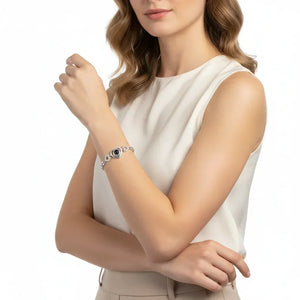 Bracelet Photo Gravé Projection Personnalisable - bracelets personnalisés GoHappy